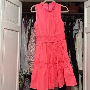 Lilly Pulitzer pink women’s dress size 2. (Fits more like a 4).